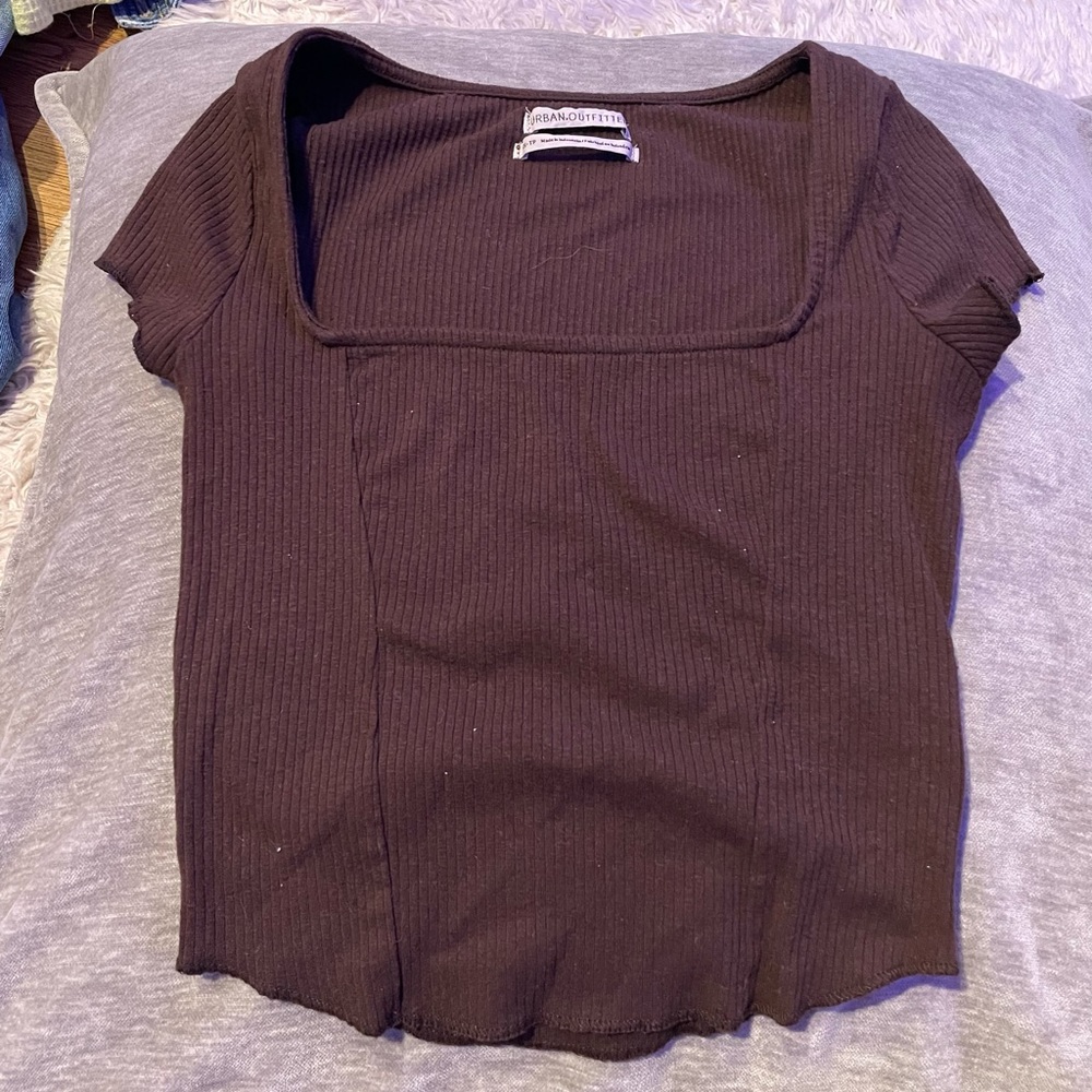 Brown Urban Outfitters crop top